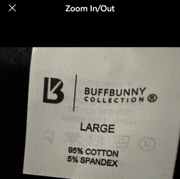 NWOT Buffbunny Cloud Cropped Hoodie Onyx Black - Picture 3 of 6